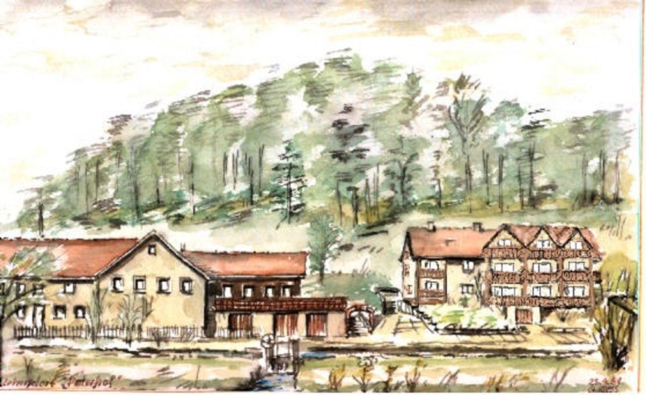 Landgasthof Peterhof Etzelwang المظهر الخارجي الصورة